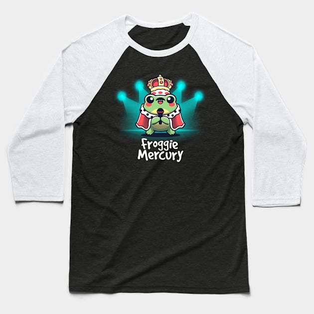 Froggie mercury Baseball T-Shirt by NemiMakeit